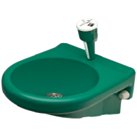 Franke Augendusche, Kst., mit Wasserauffang, grn 2000101103