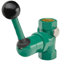 Franke Notduschventil, Aufputz, grn, 60 l, Kipphebel 2000101127