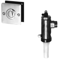 Franke WC-Spler, AQUALINE, hydr., DN20, Hinterwandmontage, AG I,  fernbettigt 2000103712