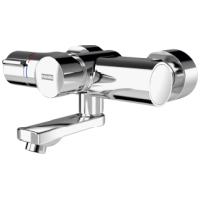 Franke Wandbatterie, F5, hydr., Thermostat, Schwenkauslauf, 195 mm 2030032963