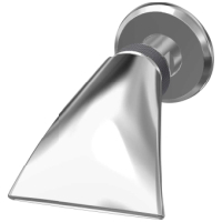 Franke Schwallbrause, DN15, Wandmontage, Strahl verstellbar, 61,8 l 2030034417