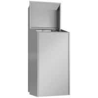 Franke Abfallbehlter, EXOS, Edelstahl, Unterputz, 304x790x251 mm, 30l 2030034628