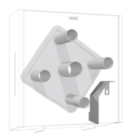Franke Umrstset, EXOS, a. Vierfachrollenh., f. Grorollenhalter EXOS670X 2030035972