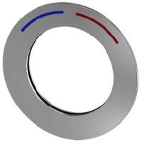 Franke Rosette, F5, mit Farbmarkierung, 2030045510 2030045510
