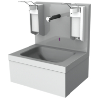 Franke Hygienewaschplatz, elek., Edelstahl, AP, Thermostat, 550x650x425 mm, 230 VAC 2030062338