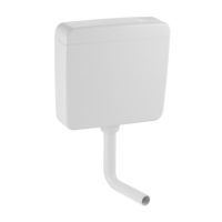 Geberit AP-Cistern AP127 wall-mounted cistern AP127 with single flush, inlet bottom right low-hanging with Flush-stop flushing 127023111