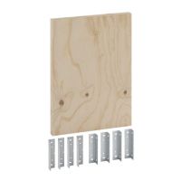 Geberit Duofix System Mounting sheet plate for grab rail, barrier-free 111859001