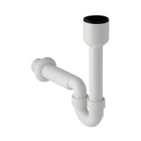 Geberit Sink drain  white diameter 40 mm with  Connection Coupling PP drain 152607111