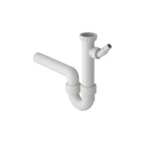Geberit Spueltisch-Ablauf G1 1/2x50 mm weiss in PP Objektmodell fuer ein Becken 152711111