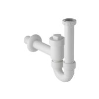 Geberit Drain  with Shut-off valve G1 1/2x 50mm in PP alpine-white 152861111