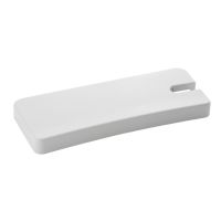 Geberit Deckel weiss alpin mit Wasserspartaste fuer aufgesetzten Spuelkasten 215275111