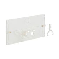 Geberit Transparente Schutzplatte mit Hebelmechanik und Buegel 240026001
