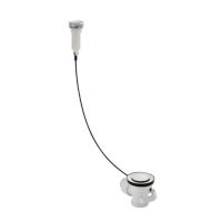 Geberit Ablaufventil mit Drehgriff G 1 1/2 fuer Spueltische ohne Ueberlauf 152931201
