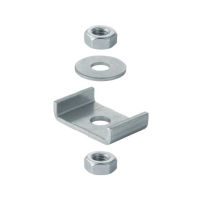 Geberit PluviaFix hanging for carrying rail 250/315 zinc-plated 363862001