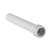 Geberit Ablaufanschlussverl. weiss d40 L:500mm mit Verschraubung in PP 152165111