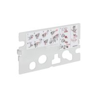 Geberit Schutzplatte fuer  Unter Putz -Spuelkasten BH 82/90 cm 240206001