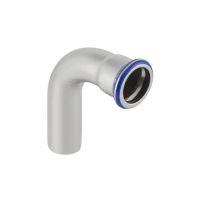 Geberit Mapress Bogen 90 Grad m.Einschubende d15 (Cr-Ni-Mo-Stahl) 30302