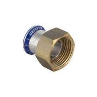 Geberit Mapress Connection diameter 15xG1/2 silicone-free  CrNiMo steel  special nut (Ms) 85042