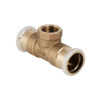 Geberit Mapress T-piece with female thread diameter 28xRp1/2x28 (Rg) 61359