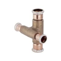 Geberit Mapress Cross piece 90 degrees  diameter 22x15 (Rg)  61506