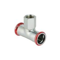 Geberit Mapress C-Stahl T-Stueck d 28xRp1/2x28 mit IG verzinkt 21309