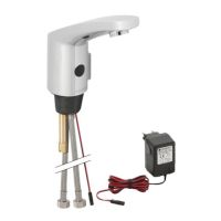 Geberit HyTronic 185 basin fixture infrared mains with mix lever 116155211