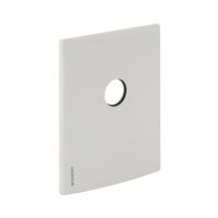 Geberit Cover plate  concealed -basin-Siphon alpine-white wet build plastic 240869111