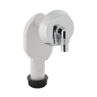 Geberit Concealed odor trap chrome-plated for washing machine or dish washer 152235211