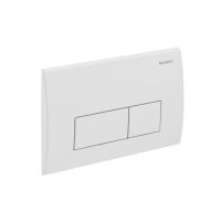 Geberit Kappa50 Betaetigungsplatte  seidenglanz-verchromt fuer 2-Mengen-Spuelung 115260461