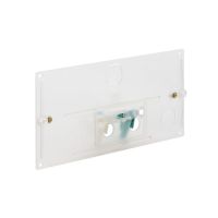 Geberit Transparente Schutzplatte fuer Design 200 F und Twinline 241056001