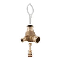 Geberit Mapress Connection  set diameter 28x15x28 for inside circulation (Rg) 61275