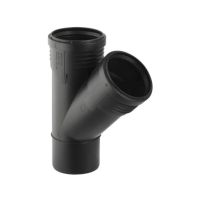 Geberit Silent-PP Abzweig 45  Grad DN160/110 mit Muffen 390735141