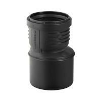 Geberit Silent-PP Reduktion DN110/90 exzentrisch mit Muffe 390574141