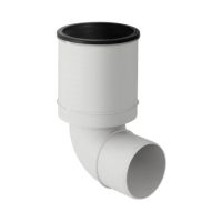 Geberit Silent-PP floor Toilet bend DN110 alpine-white 390593111
