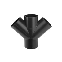 Geberit PE Double-Junction  45 degrees  DN100/100/100  367235161