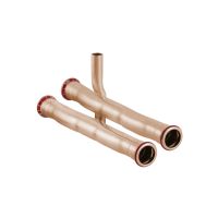 Geberit Mapress Kupfer HK-Anschl. d 22x15 fuer Ruecklauf (C-Stahl verkupfert) 23617
