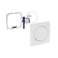 Geberit HyBasic urinal control, pneumatic chrome silk gloss  pneumatic Basic silk-gloss  chrome-plated 115820465