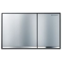 Geberit Flush plate Omega60,  for dual flush chrome-brushed 115081GH1