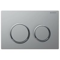 Geberit Kappa21 operating sheet plate  for dual flush  plate=matt /  ring =gloss  / button=matt 115240KN1