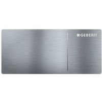Geberit Remote control Sigma70 for dual flush for Sigma concealed SPK 12cm Glass white 115630SI1
