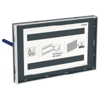 Geberit Cover plate Sigma,  flchenbnd,  with Sichtframe 115697001