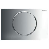 Geberit Betaetigungsplatte  Sigma10 fuer Spuel-Stopp-Spuelung KShochglanz verchromt/seidenglanz verchromt/hochglanz verchromt 115758KH5