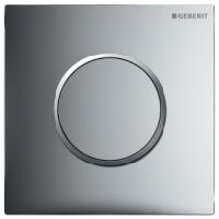 Geberit HyTouch UR-Handausloeung hochglanz verchromt Kunststoff Sigma10 pneumatisch 116015KH1