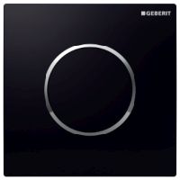 Geberit HyTouch UR-Handausloesung schw/verchromt Kunststoff Sigma10 pneumatisch 116015KM1