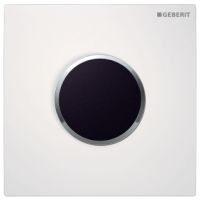 Geberit HyTronic UR-Strg.Sigma10 weiss/verchromt Zink-Druckguss beruehrungslos IR/Netz 116025KJ1