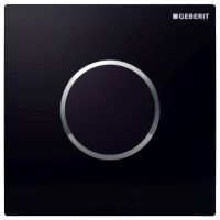 Geberit HyTronic UR-Strg.Sigma10 schw/verchromt Zink-Druckguss beruehrungslos IR/Netz 116025KM1
