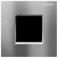 Geberit UR-Strg. mit elektronischer Splausl. Netz, Abdeckplatte Typ 30 Cr gebrstet 116027KX1
