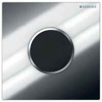 Geberit HyTronic UR-Strg. Sigma10 hochglanz verchromt Zink-Druckguss beruehrungslos IR/Batterie 116035KH1