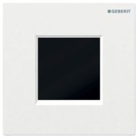 Geberit UR-Strg. mit elektronischer Splausl. Batterie, Abdeckplatte Typ 30 wei 116037KJ1