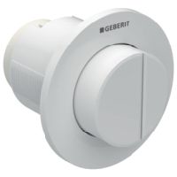 Geberit Fernbettigung Typ 01 pneumatisch fr 2-Mengen-Sp., UP-Drcker vorragend 116044111